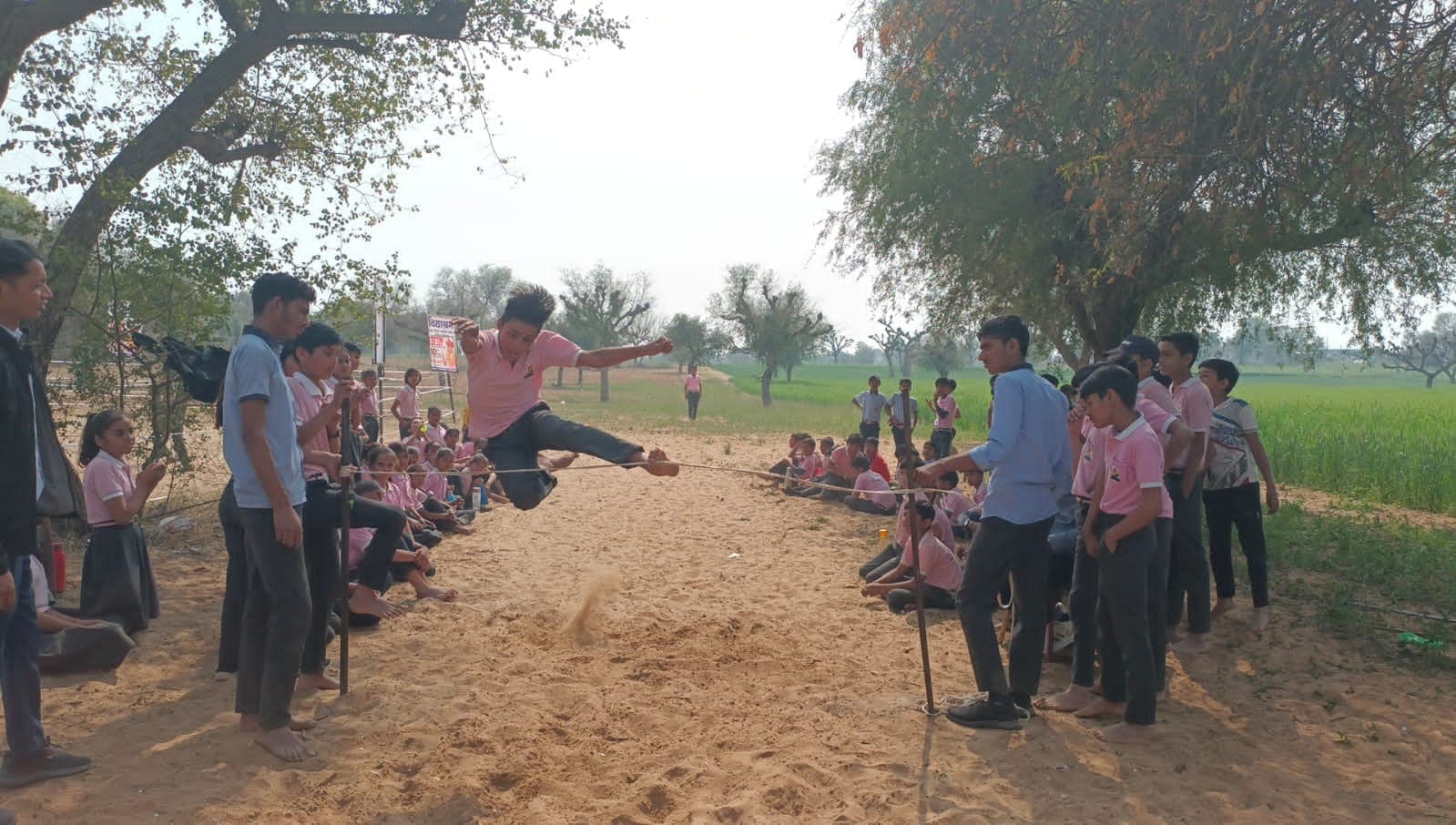 Student activity at Vidyashram